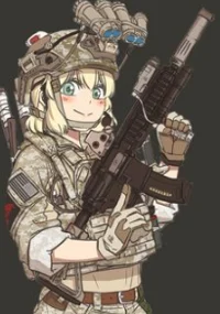 Enemy Girl Soldier