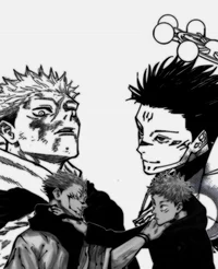 Sukuna e Yuji Itador