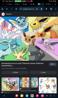 Eeveelutions 