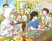 Hashiras school au