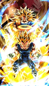 ssj3gokuandssj2veget