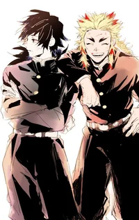 Giyuu and Kyojuro 