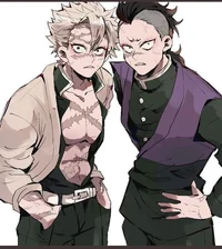 Genya y Sanemi 