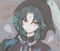 Halloween with Xiao