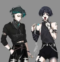 Scaramouche and Xiao