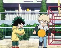 Izuku and Katsuki