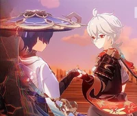 Kazuha y scaramouche