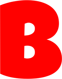 B  