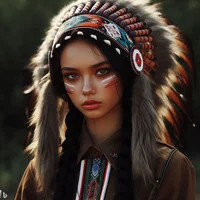 Native American girl