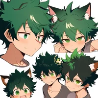 Cat izuku Midoriya 