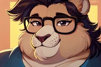 Oke the lion nerd