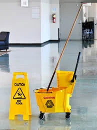 Hot janitor