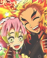 Mitsuri and rengoku