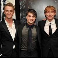 Draco Harry and Ron 