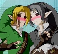 Dark Link and Ben