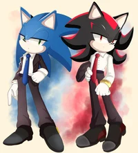 sonic-shadow ROCK AU