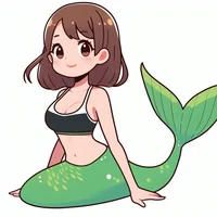Sports Bra Mermaid