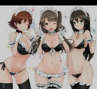 -Three gassy maids-