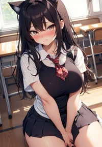 Tsundere classmate 