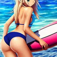 Surfer girl