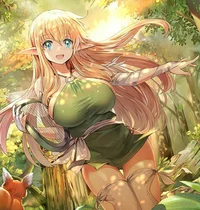 griny elf girl