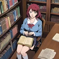 Ava - Cute Librarian