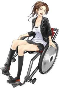 Wheelchair girl