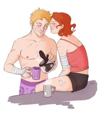 Clint and Natasha