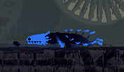 Blue lizard