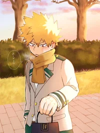 Bakugou adolescente