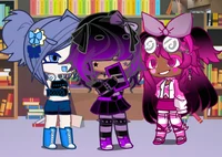 Purple and pink blue