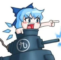 Cirno in a Tank