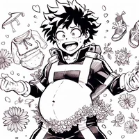 Pregnant Deku