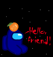 Dark blue - Among Us