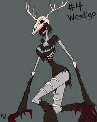 Female wendigo