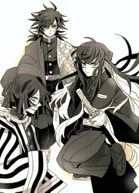 Mui x Giyuu x Obanai