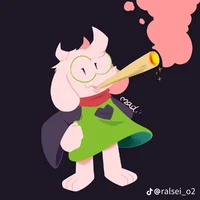 Ralsei fumador 