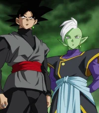 Black Goku y Zamas
