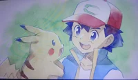 Ash and Pikachu 