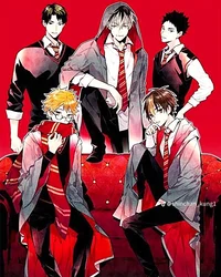 Haikyuu club merah