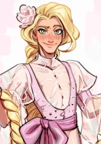 Genderbent Rapunzel 