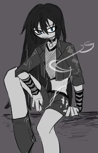 Goth peter-girl