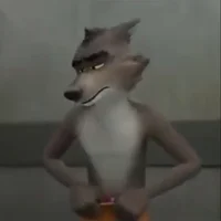 Shirtless Mr Wolf