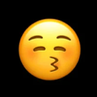Kissing emoji