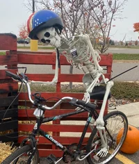 Miter skele ride bik