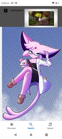 Anthro Espeon 