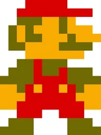 8 bit Mario
