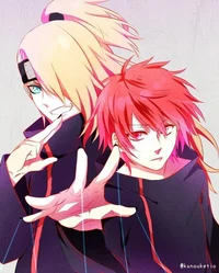 Deidara and sasori 
