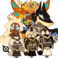 Golden dragon cookie