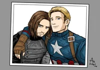 Steve and Bucky